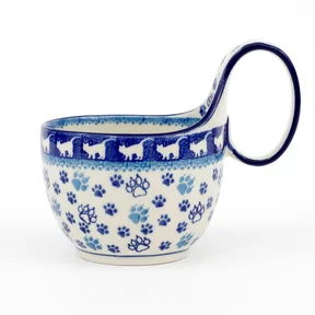 Czerpak ceramiczny 845 0,4l <br> 1771X Czarny kot